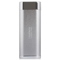 nuoku諾酷雙USB移動電源 5200毫安銀色版手機電池評測